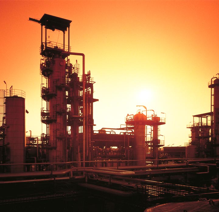 Grafik Ineos Sonnenuntergang